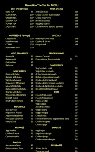 Decoction The Tea Bar menu 1