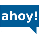 Ahoy! Conference screen sharing logo