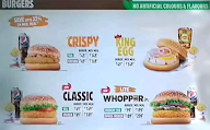 Burger King menu 3