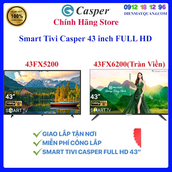 [Casper 43Fx5200] Smart Tivi Casper 43 Inch 43Fx5200