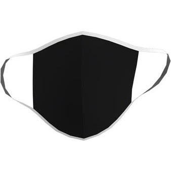 Podiumwear Cloth Face Mask - Black and White