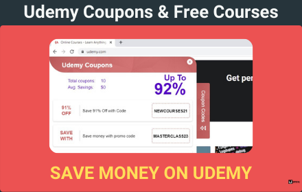 Udemy Coupons & Free Courses small promo image