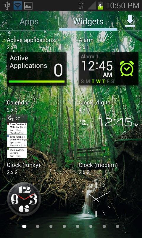 Forest Tree Live Wallpaper Screen 3