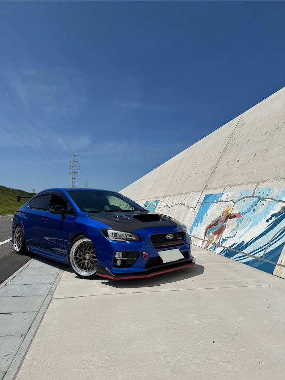 WRX STIのワークス系メーカーパーツ・BBS LM・センターキャップ・千人画廊・自動車税の季節ですねに関するカスタム事例の投稿画像11枚目