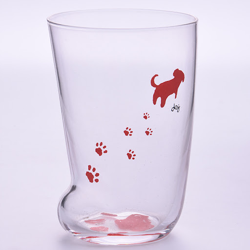 Title 4, Creative Animal Cat Foot Glass Japanese-style f...