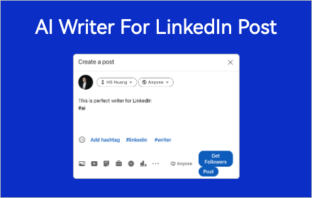 Perfect Writer - Smart AI LinkedIn Post Preview image 0