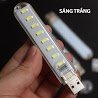 Usb Đèn Led Siêu Sáng Loại 8 Bóng