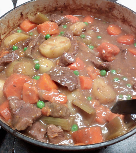 A rich hearty casserole ready for dinner, it just needs crusty bread, butter and a green salad to serve.