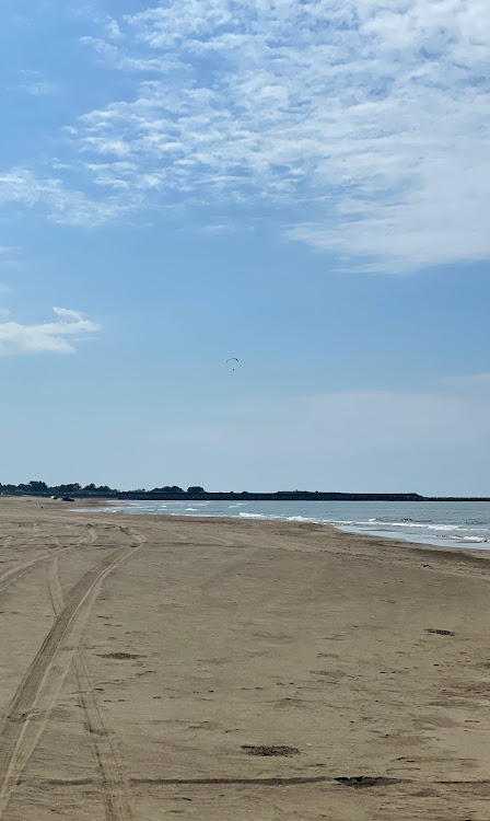 ハスラーの海と愛車・ドライブ・海とコラボ・秋の気配・10月も宜しくお願いしますに関するカスタム事例の投稿画像2枚目