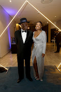 Police minister Bheki Cele and wife Thembeka Ngcobo. 