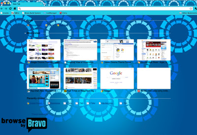 Bravo Chrome Theme chrome extension