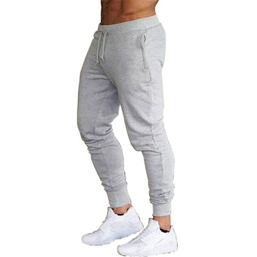 Title 5, Mens sports pants fitness solid trousers, perf...