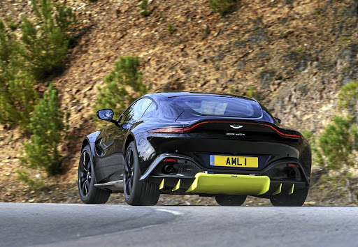 The rear is a combination of elegant lines and that aggressive diffuser, which can be more subtle in other colours