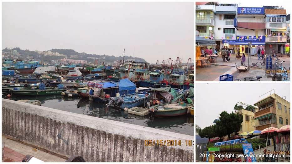 Around Cheung Chau Island and boat houses