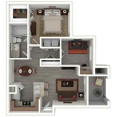 B1R rendered floorplan diagram