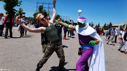 GUILE VS PICCOLO anime north 2013 in Toronto, Canada 