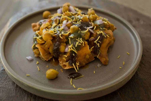 Samosa Chole Chaat