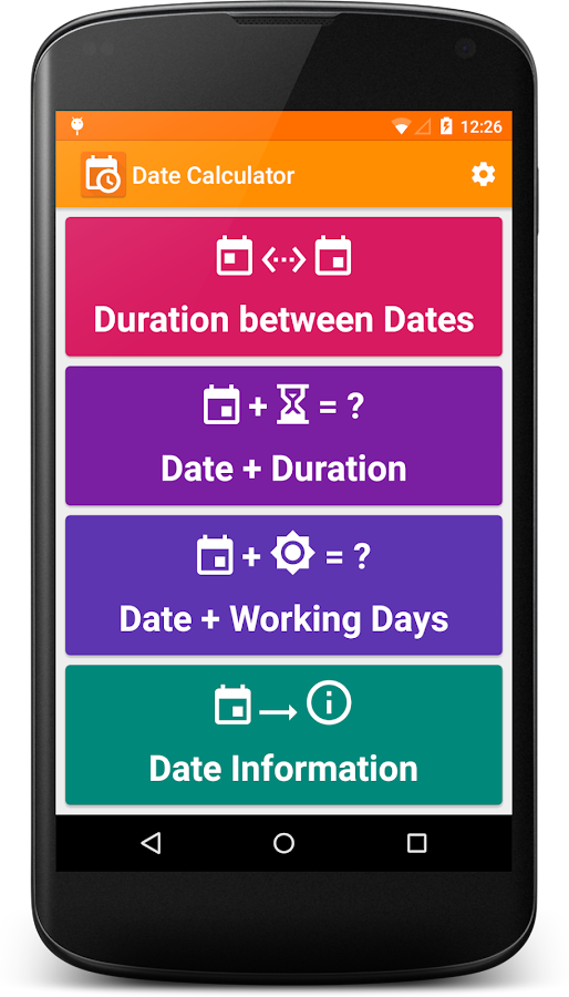 Date Calculator Android Apps on Google Play