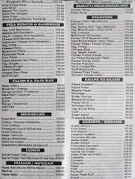 Geeta Bhavan menu 1