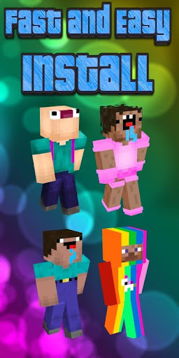 New NOOB Skins MCPE Mega Pack