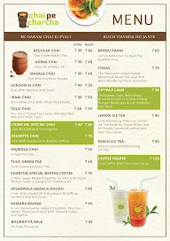 Chai Pe Charcha menu 1