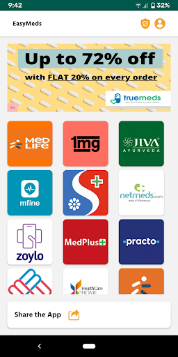 Screenshot EasyMeds - Pharmeasy, Netmeds,