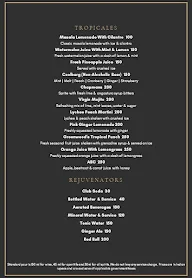 Greenwood Bar menu 4