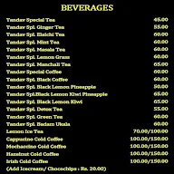 Tandav Tea Company menu 2