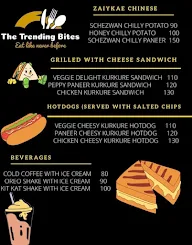 The Trending Bites menu 3