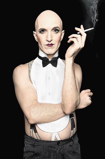 WARM WILLKOMMEN: Charl-Johan Lingenfelder as Emcee in 'Cabaret'