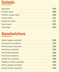 Super Food Bowl menu 3