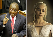 Cyril Ramaphosa and Daenerys Targaryen.
