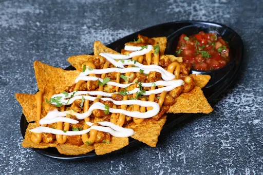 Paneer Tikka Nachos