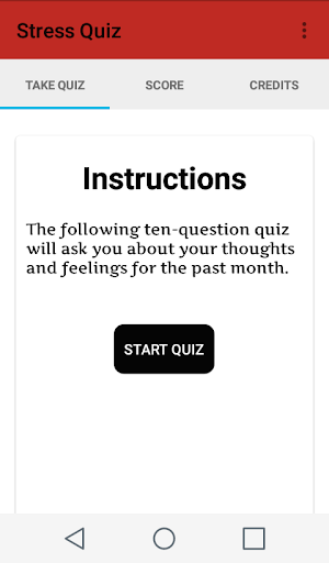 Stress Quiz