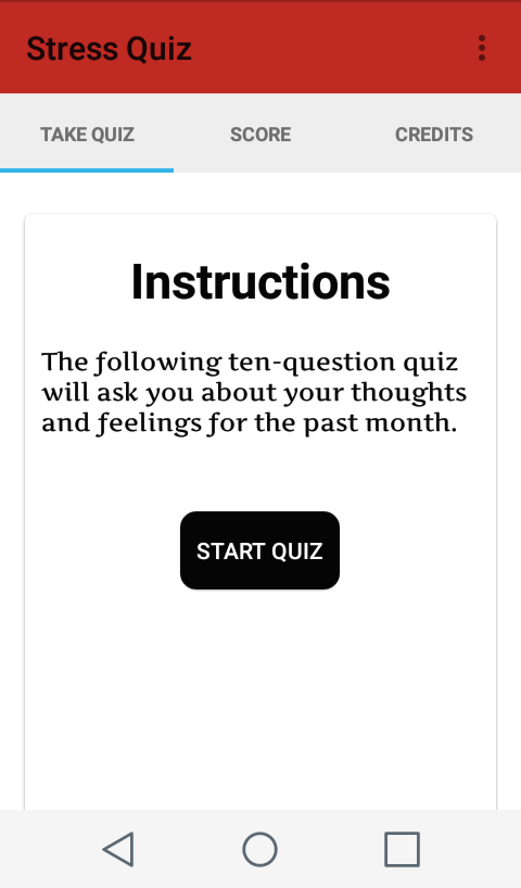 What are some helpful stress quizzes?