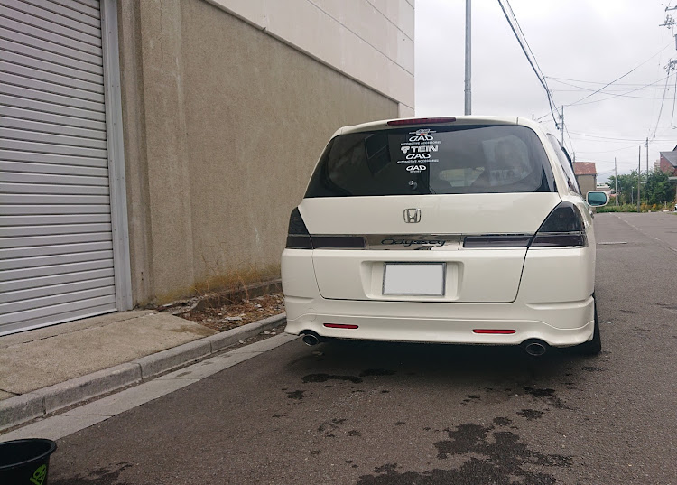 オデッセイの北海道・ひさしぶりの投稿・水洗い洗車に関するカスタム事例の投稿画像6枚目