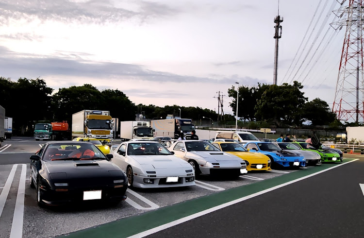 RX-7の榛名ロータリーミーティング2024・遠征ミーティング・榛名湖・あの給水塔・入場待機に関するカスタム事例の投稿画像5枚目