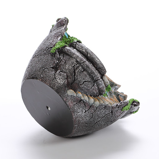 Title 4, Resin Hanging Garden Succulent Flower Pot, perf...