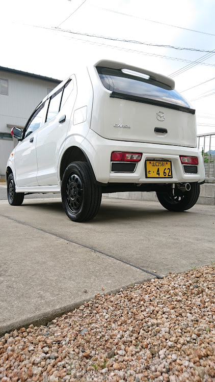 キャロルのあげ・車高調整に関するカスタム事例の投稿画像1枚目