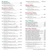 Le Charcoal Xpress menu 1