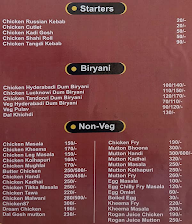 Hyderabadi Zaika menu 5