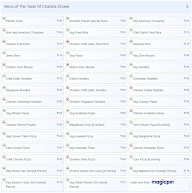 The Taste Of Chandni Chowk menu 5