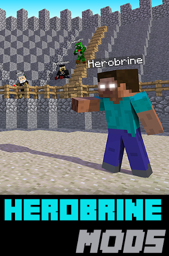 Herobrine Mods For MinecraftPE