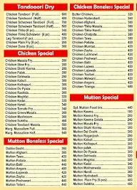 Lucky Food Junction menu 1