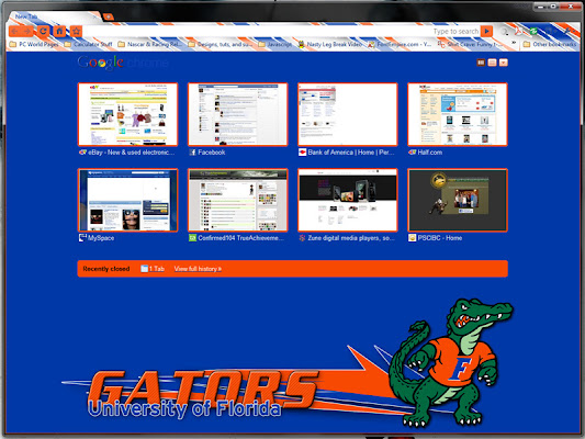 Florida Gators Small chrome extension