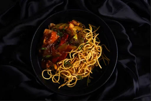 Pan Fried Noodles Veg