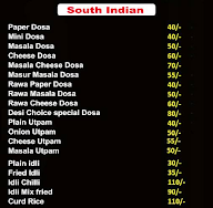 Desi Choice menu 2