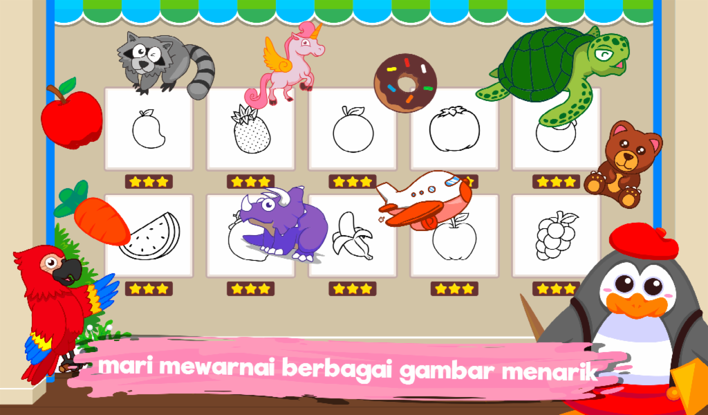 Marbel Buku Mewarnai Anak-anak - Apl Android di Google Play