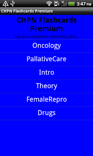 CHPN Flashcards Premium