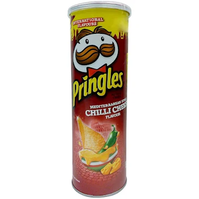 Pringles Potato Chips - Chilli Cheese Flavour - 100 gm